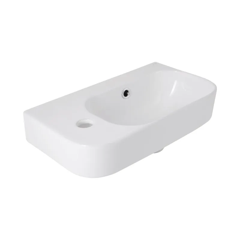 Підвісна раковина Qtap Tern 450х250 керамічна біла