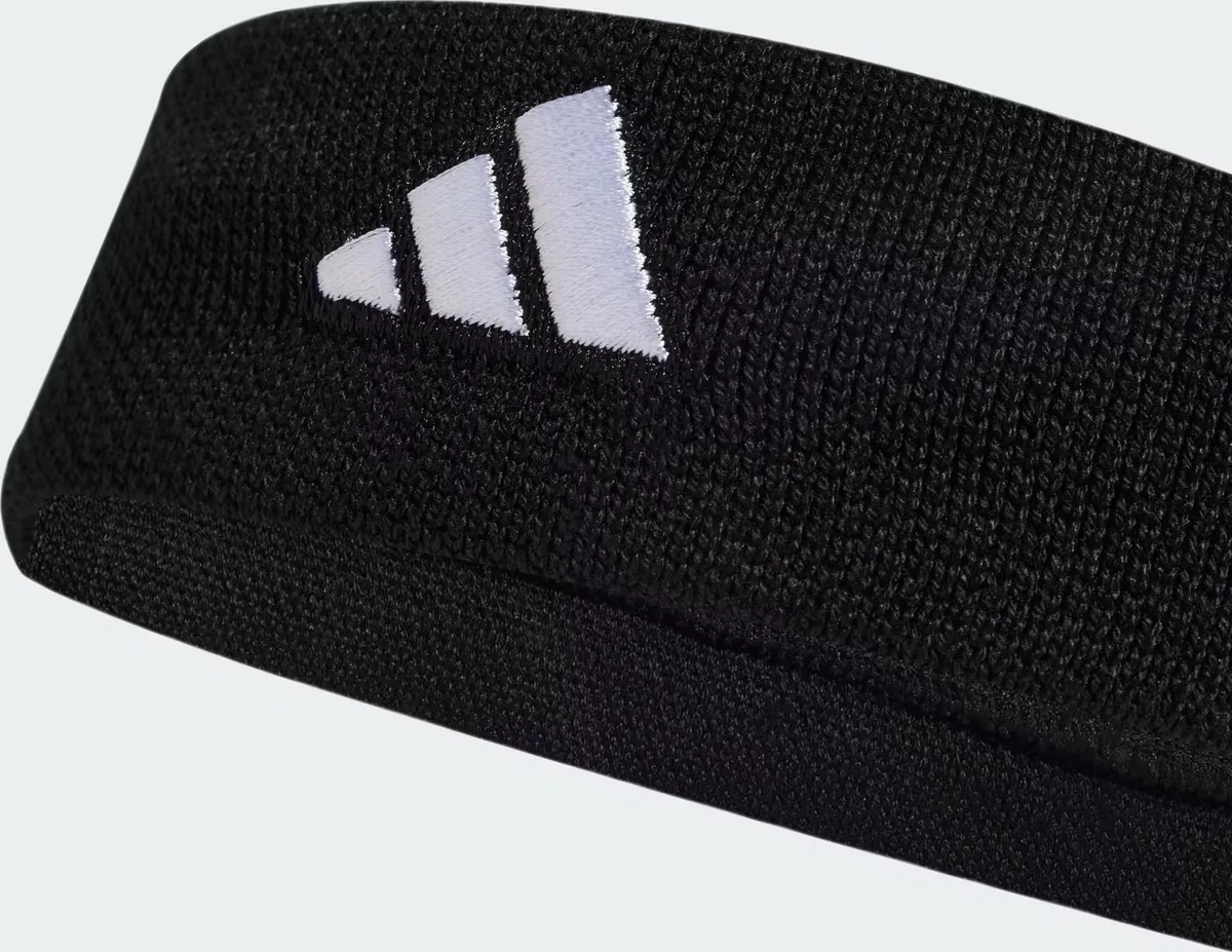 Повязка на голову Adidas полиэстер 74% одноразовая черная