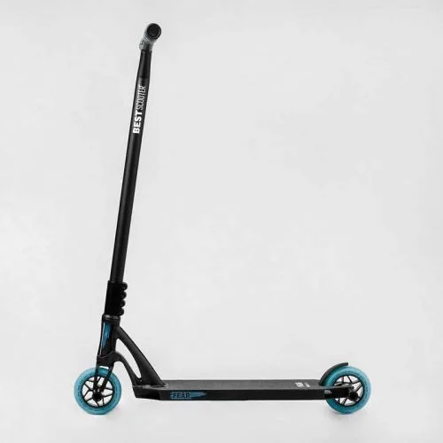 Труковий самокат Best Scooter із SCS-системою алюмінієвий диск та дека PU колеса для трюків та катання