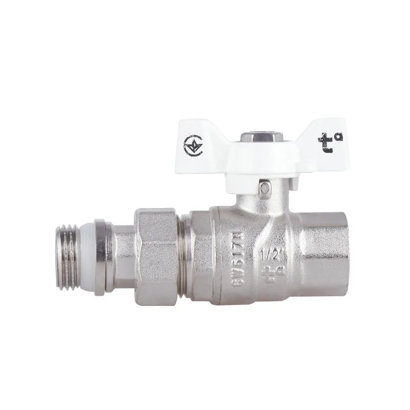 Кран кульовий 1/2" з антипротіканням латунь Thermo Alliance Forte