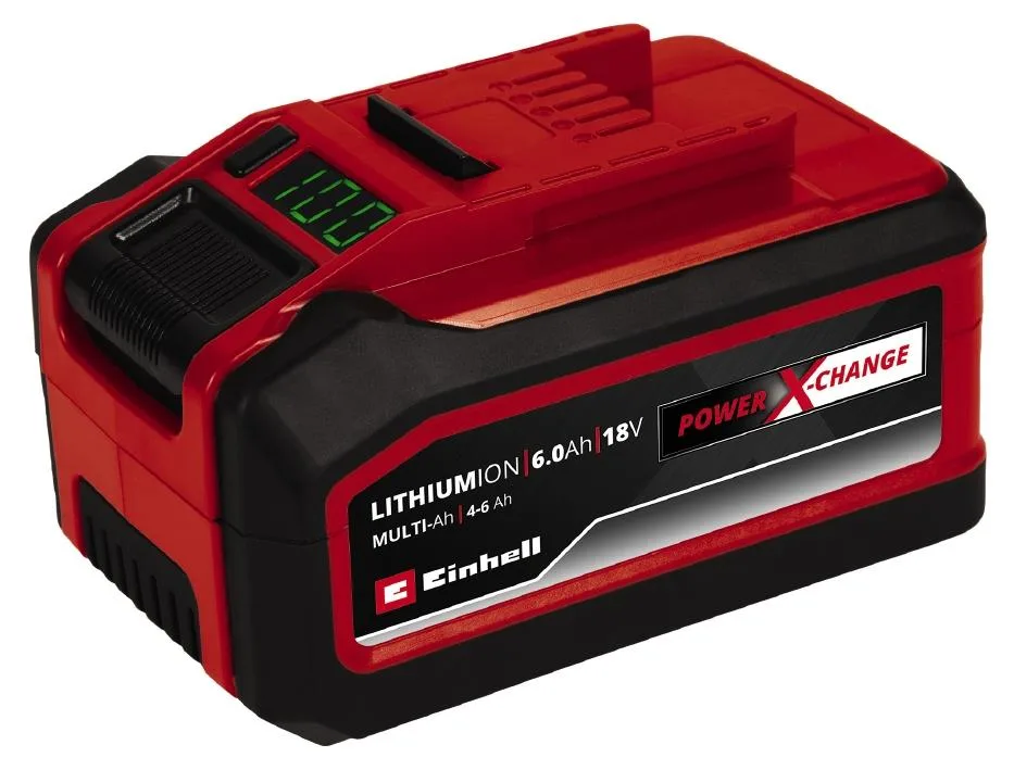 Акумулятор Einhell PXC Plus 18В 6А·год, вага 1 кг