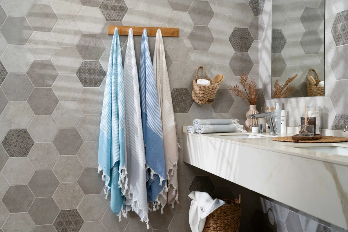 Рушник ARDESTO SPA 90х180 см, 100% бавовна, колір синій.