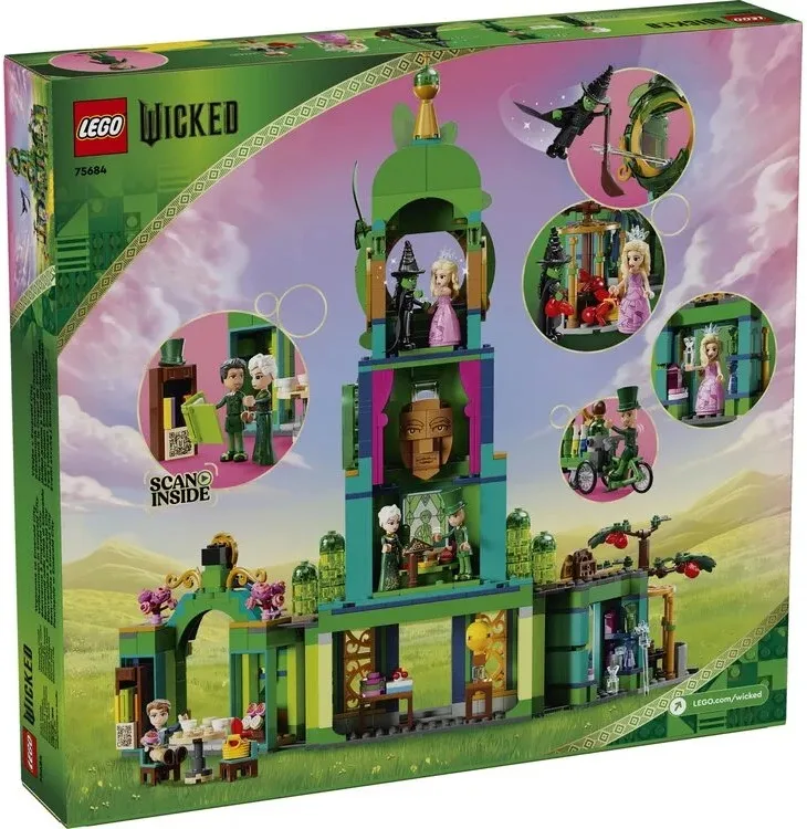 Конструктор LEGO Wicked 9+ різнокольоровий Смарагдове місто