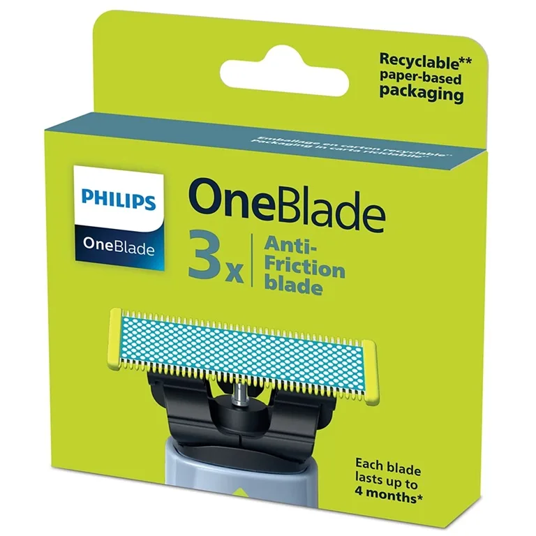 Змінні леза Philips нержавіюча сталь для OneBlade 2 шт