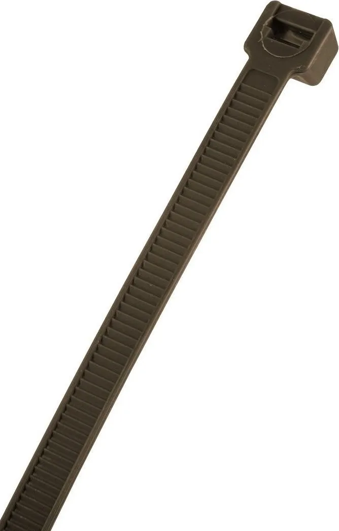 Хомут-стяжка Neo Tools, пластик, 7.6х380мм, коричневий, 50шт