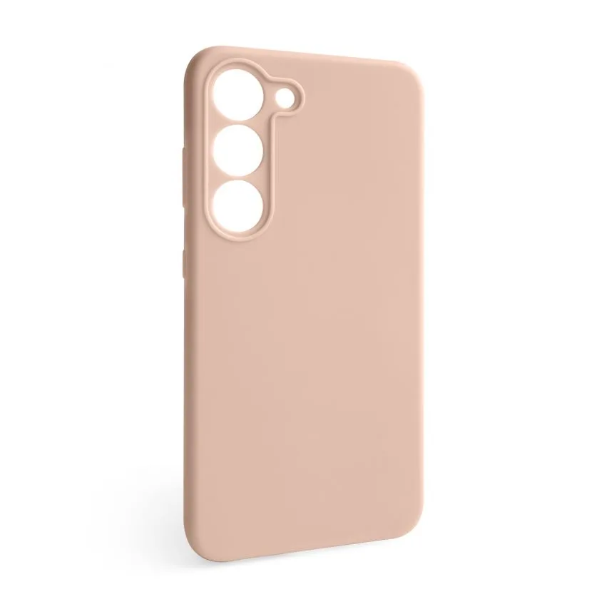 Чохол силіконовий для Samsung S23/S911 2023  рожевий