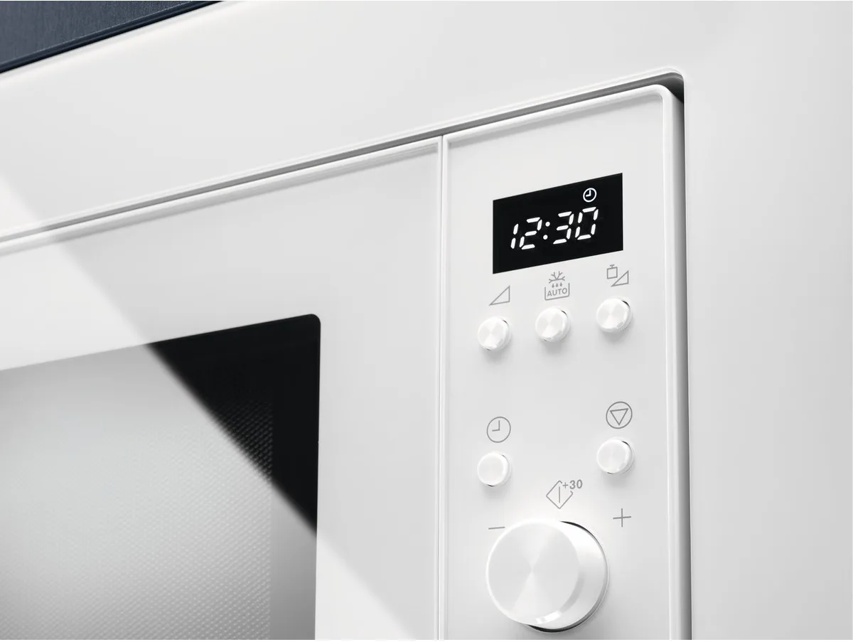 Мікрохвильова піч Electrolux Нержавіюча сталь 17 л Білий 700 Вт