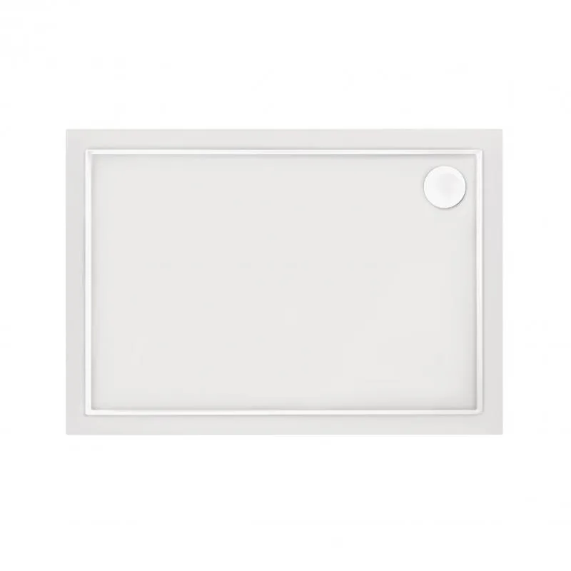 Душовий піддон Qtap 3012812 акриловий 120х80 см білий