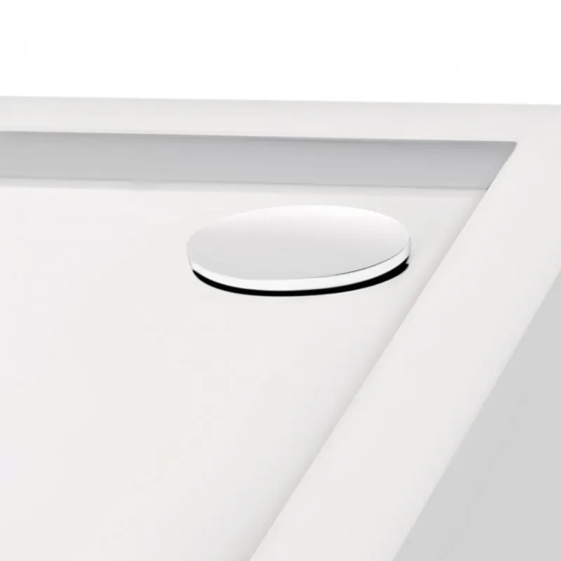 Душовий піддон Qtap 3012812 акриловий 120х80 см білий