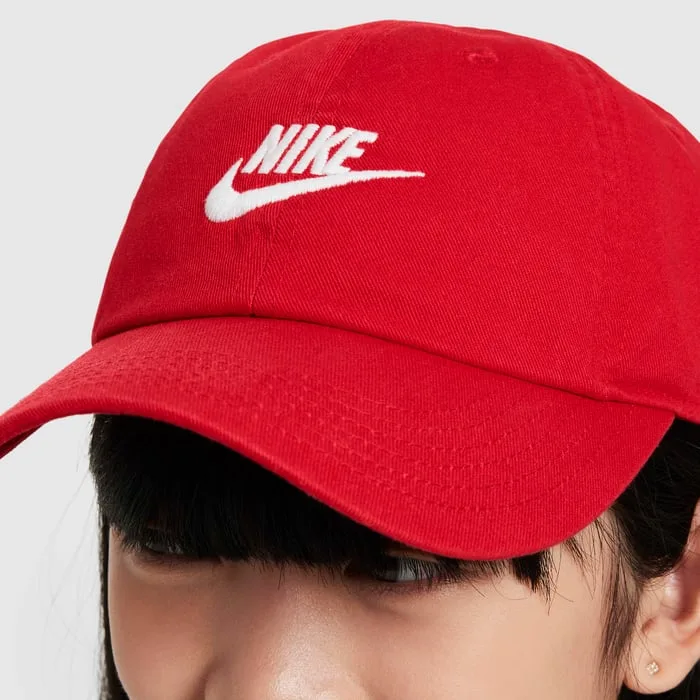 Кепка Nike 100% бавовна 1SIZE червоний дитячий