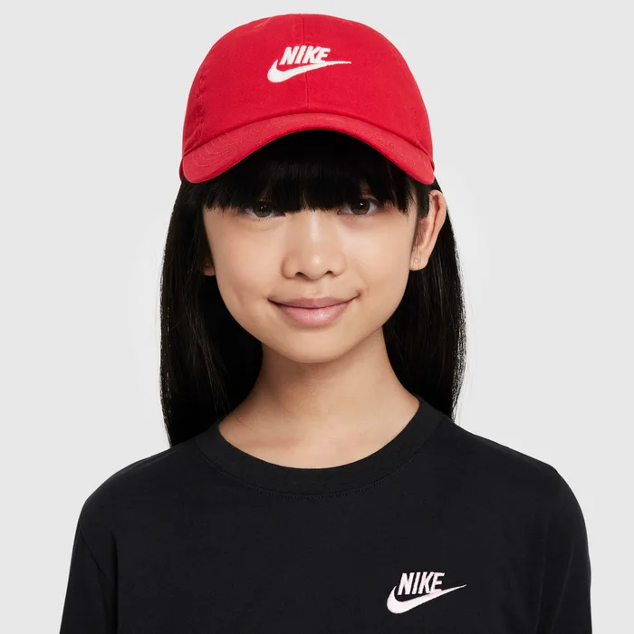 Кепка Nike 100% бавовна 1SIZE червоний дитячий