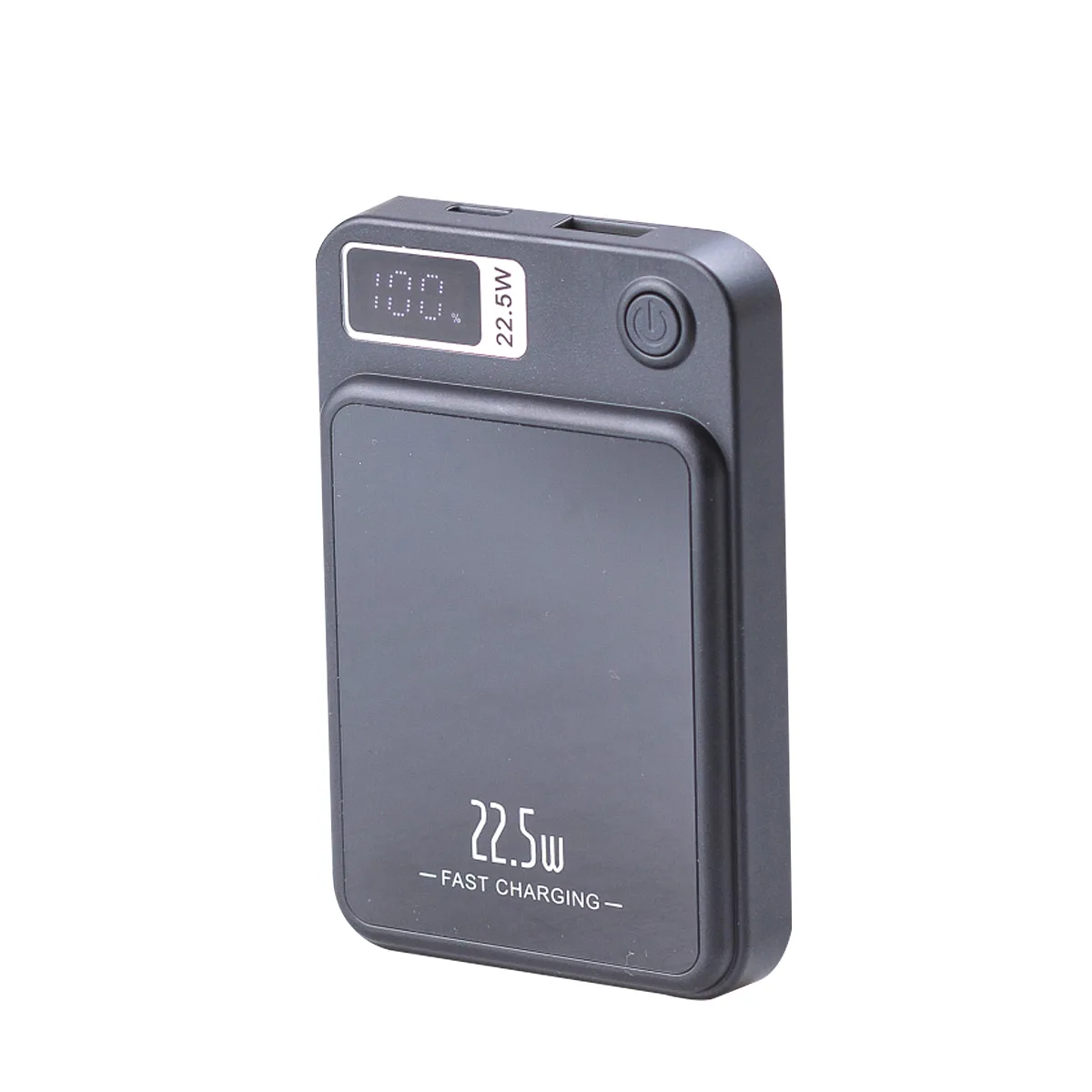 Бездротовий повербанк Smart X Li-Pol 5000 mAh Пластик Чорний