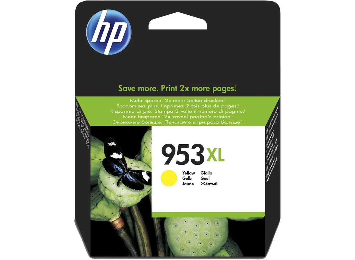 Картридж струменевий HP No.953XL Officejet Pro 7720/7730/7740/8210/8218/8710/8720/8725/8730 Yellow (1600 стор)