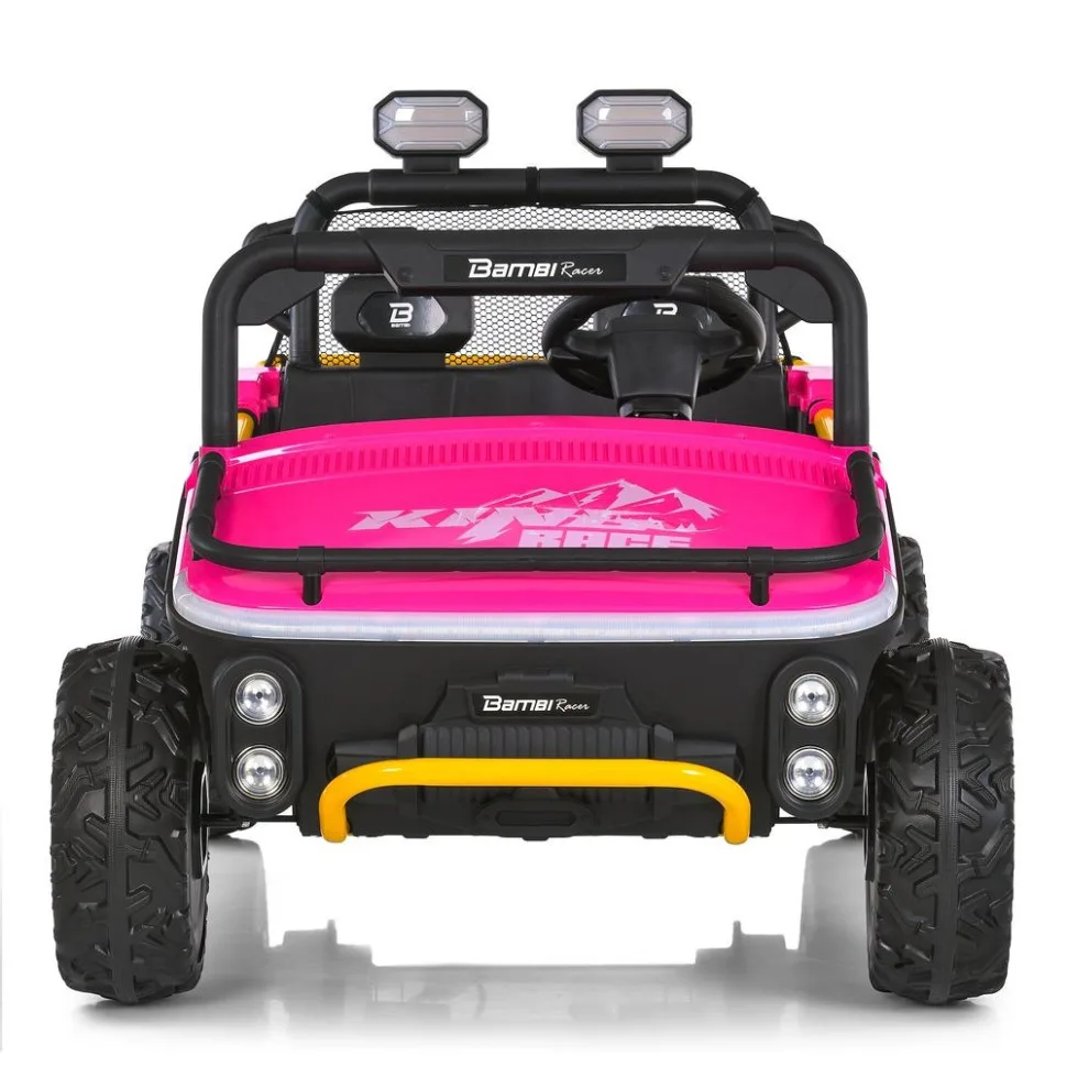 Дитячий електромобіль Bambi Racer екокожа 24V 7Ah червоний