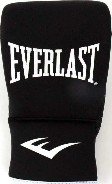 Боксерские перчатки Everlast неопрен черные One Size