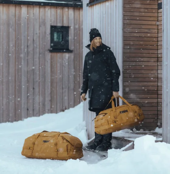 Дорожня сумка Thule Поліестер 40 л Золотисто-коричнева