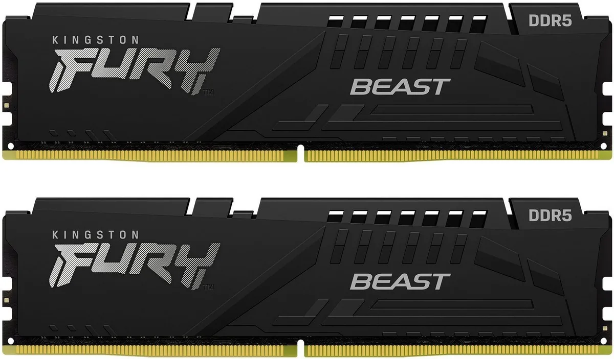 Пам'ять ПК Kingston DDR5 32GB KIT (16GBx2) 6000 FURY Beast  EXPO