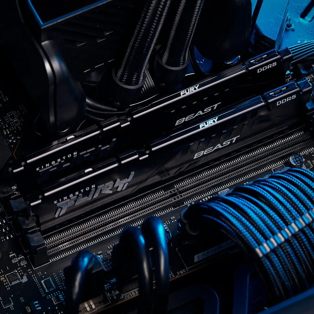 Пам'ять ПК Kingston DDR5 32GB KIT (16GBx2) 6000 FURY Beast  EXPO