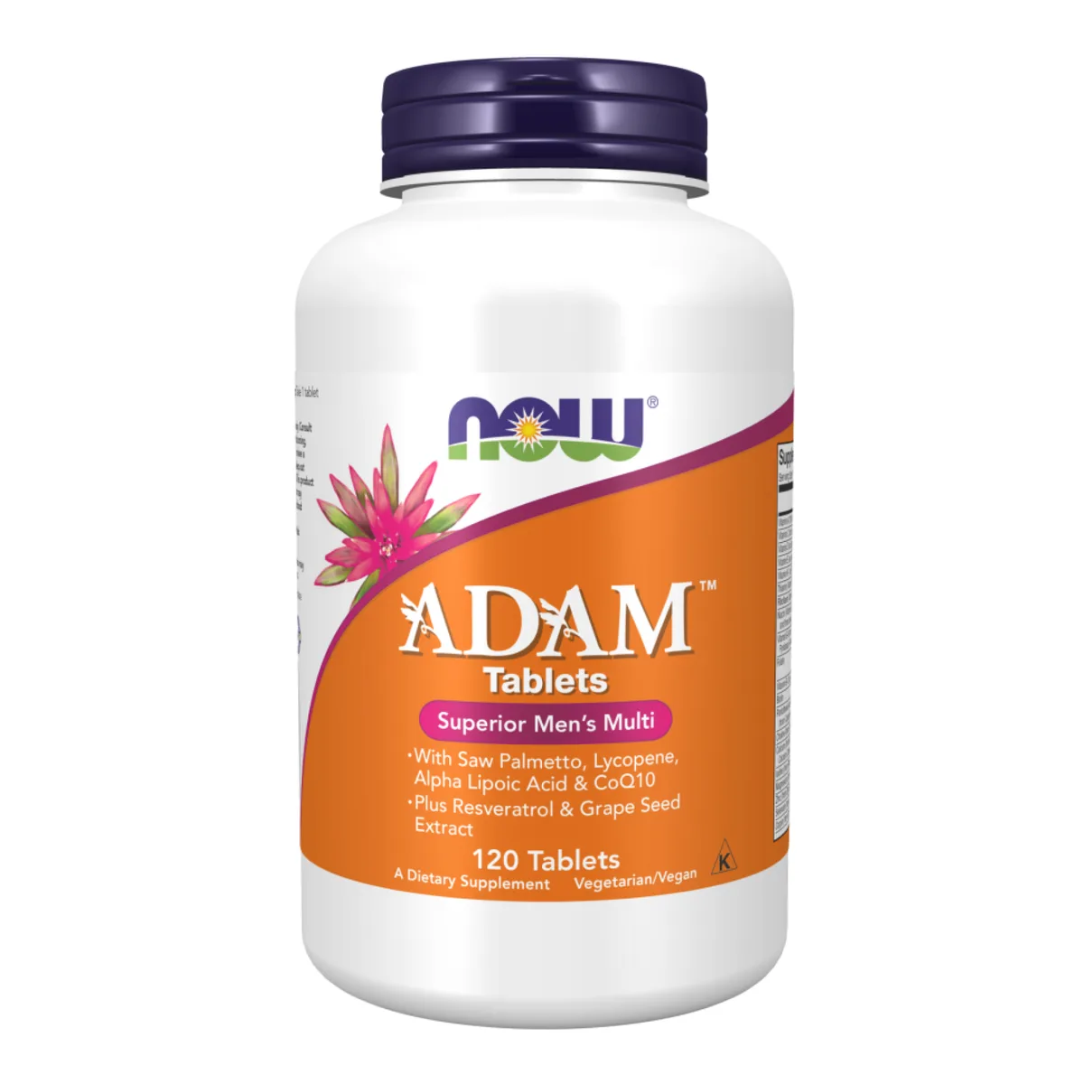 Витамины для мужчин Now Foods ADAM целлюлоза 120 табл