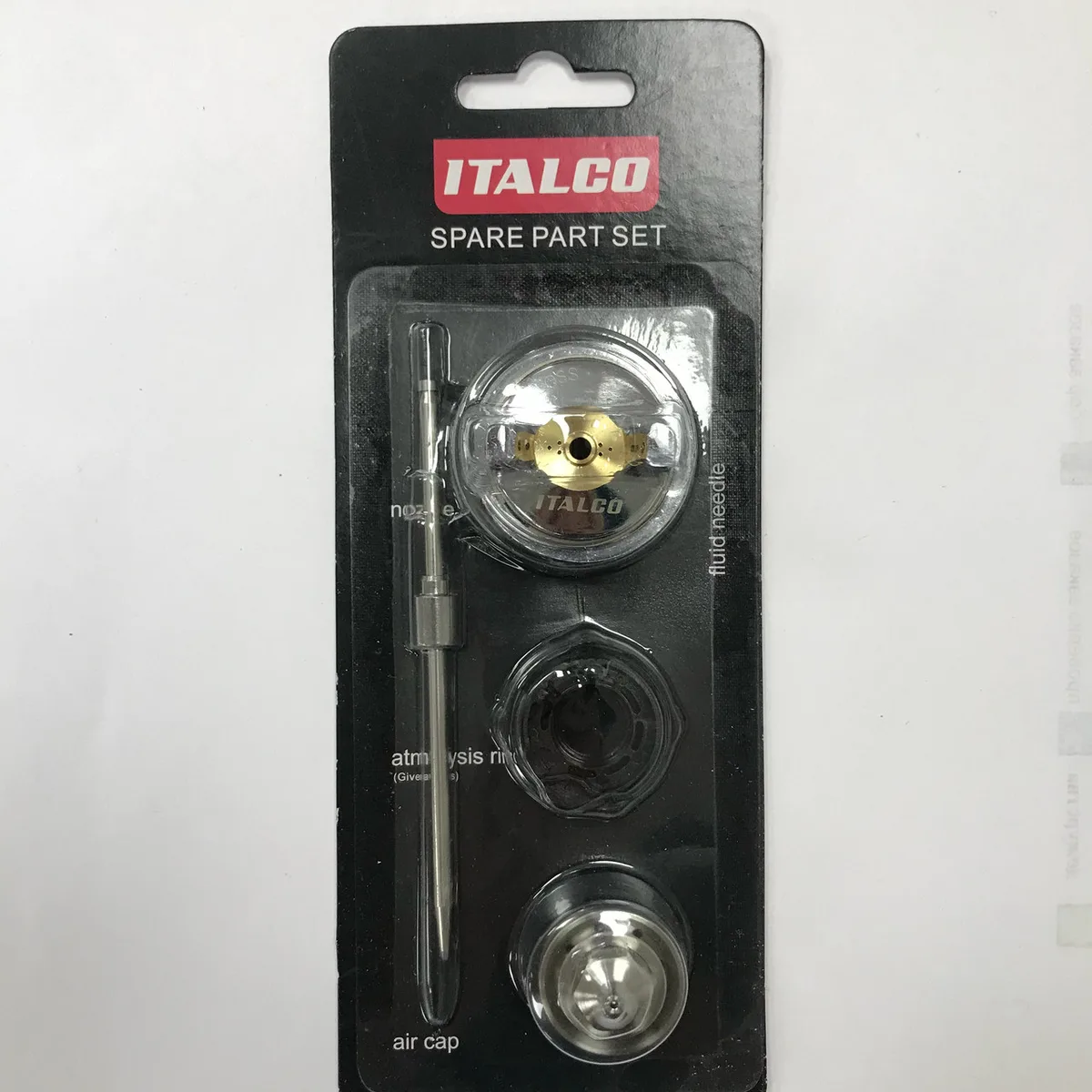 Форсунка для фарбопультів Italco Gloss LVMP 1.4 мм алюміній сріблястий