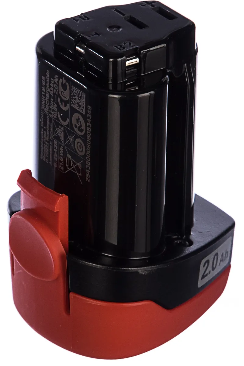 Акумулятор Metabo Li-Power 12В 2Ач 0.2кг літій-іонний блок для інструментів живлення батарея