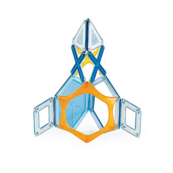 Магнітний конструктор Guidecraft 54 деталі космічна тематика різнокольоровий