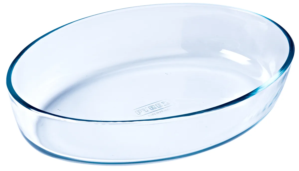 Форма для запікання Pyrex боросилікатне скло овальна 35х24 см
