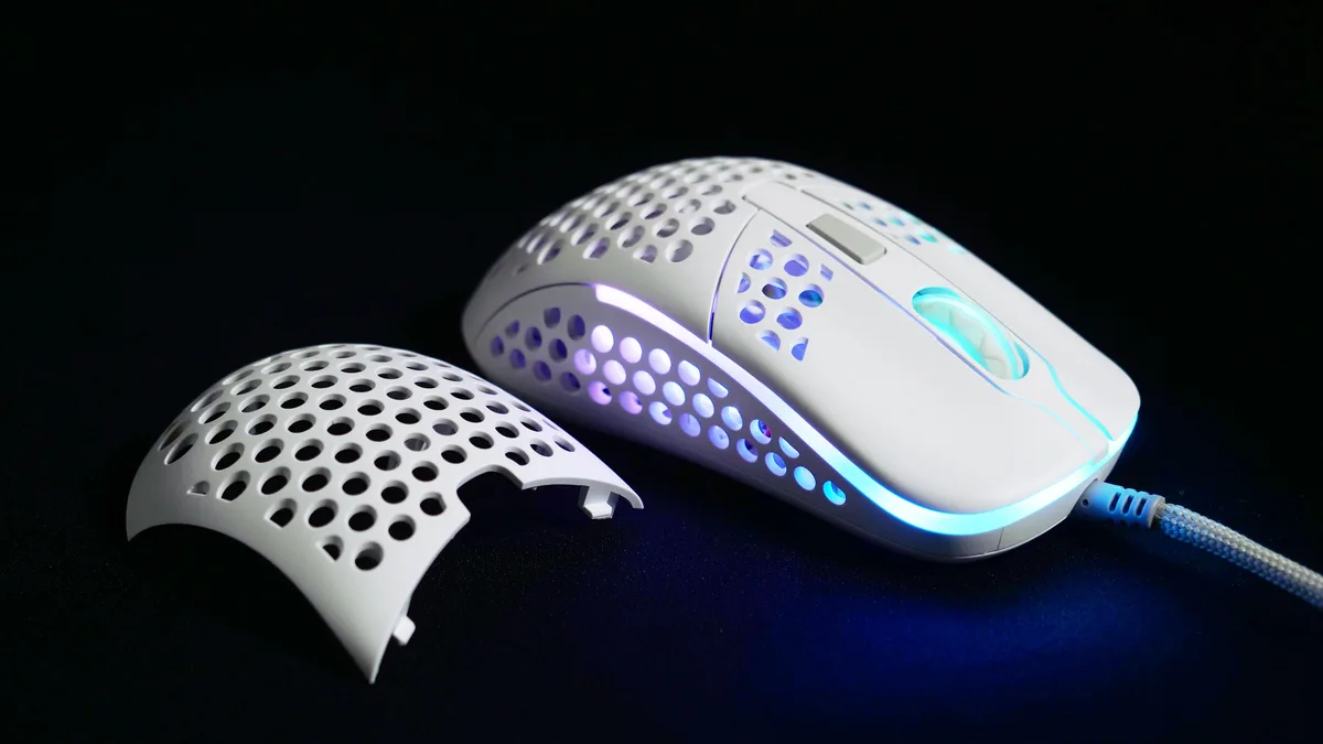 Миша Xtrfy M42, USB-A, RGB,  білий