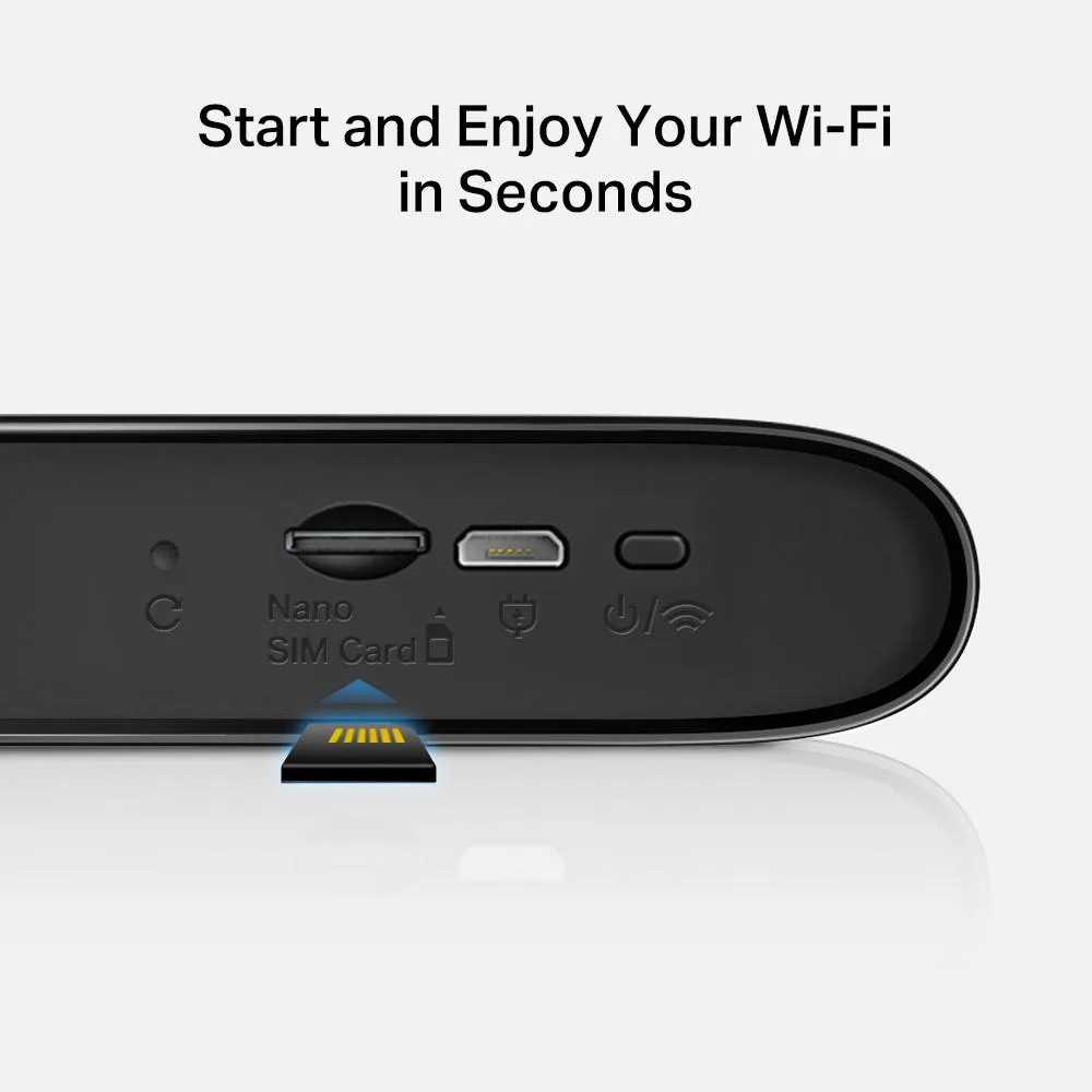 Мобильный маршрутизатор MERCUSYS MT110 N150, 4G/LTE, 2200мА*ч