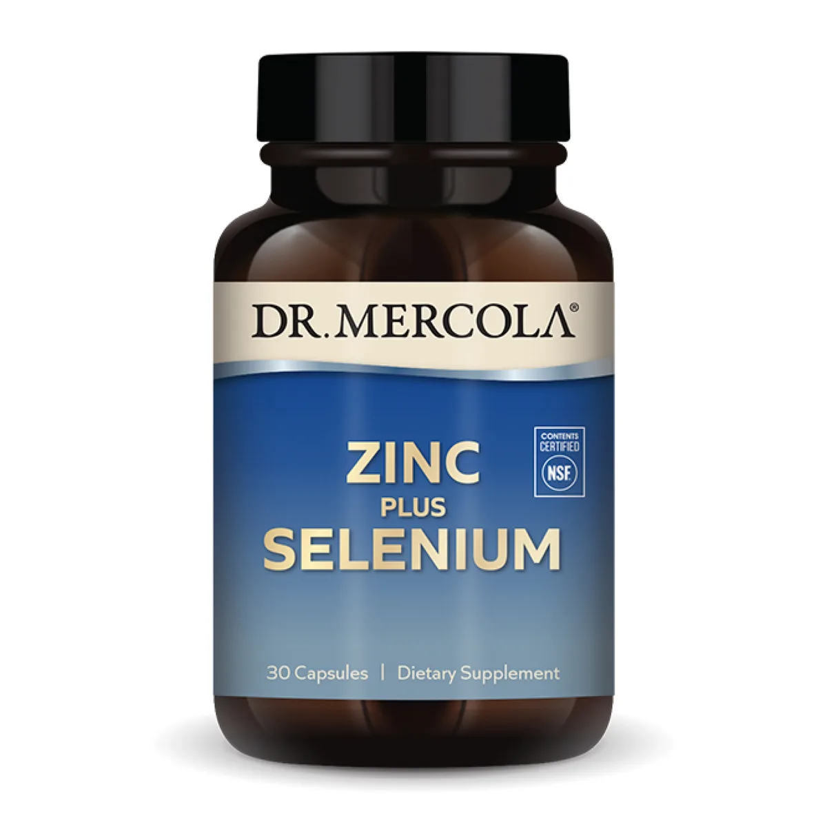 Цинк с селеном Dr. Mercola хелат 30 капсул