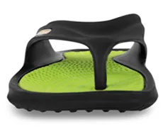 Шльопанці AQUA SPEED ПВХ 30 чорний салатовий