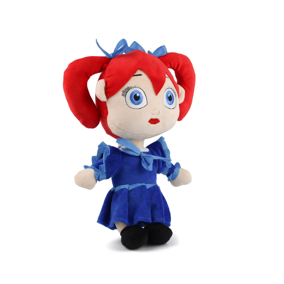 М'яка іграшка Weber Toys Плюшева Міс Поппі 29 см Голуба велюрова бантик