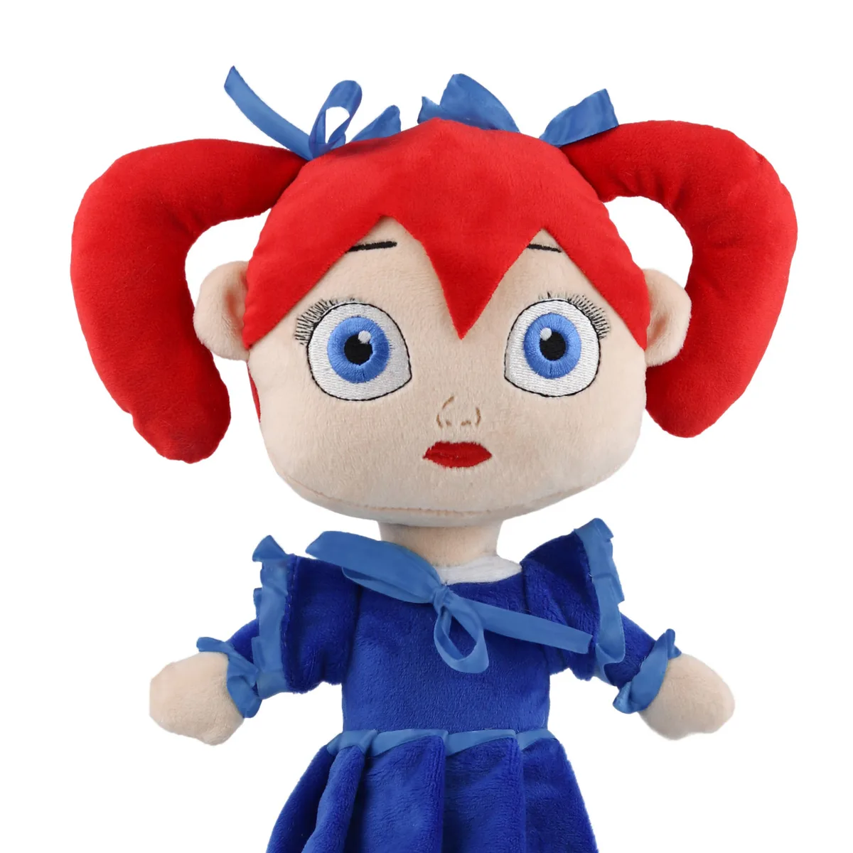 М'яка іграшка Weber Toys Плюшева Міс Поппі 29 см Голуба велюрова бантик