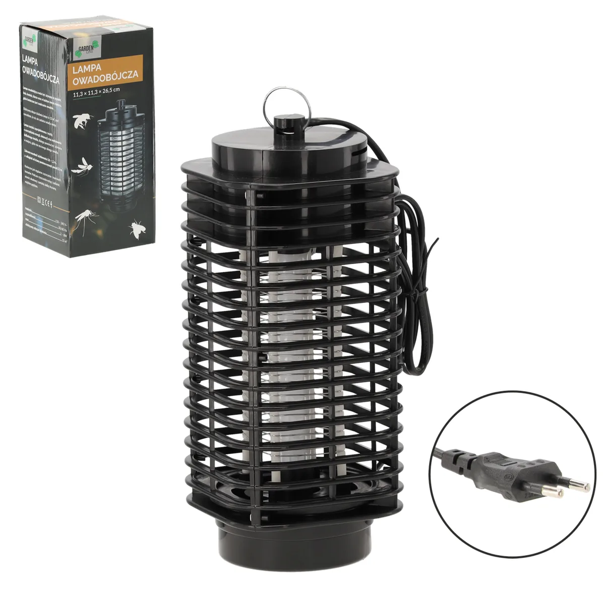 Лампа уничтожитель насекомых Garden Line LED настольная 15 кв.м белая