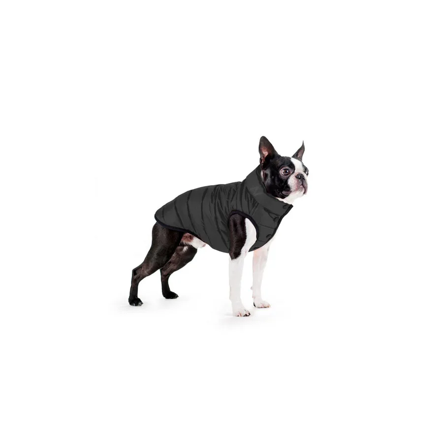 Курточка для собак M40 37-40 см Нейлон Чорна AiryVest ONE