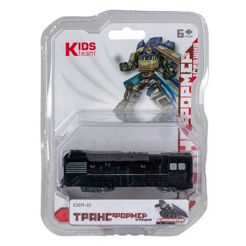 Детская игрушка трансформер Kids Team пластик металл 20 см цветной