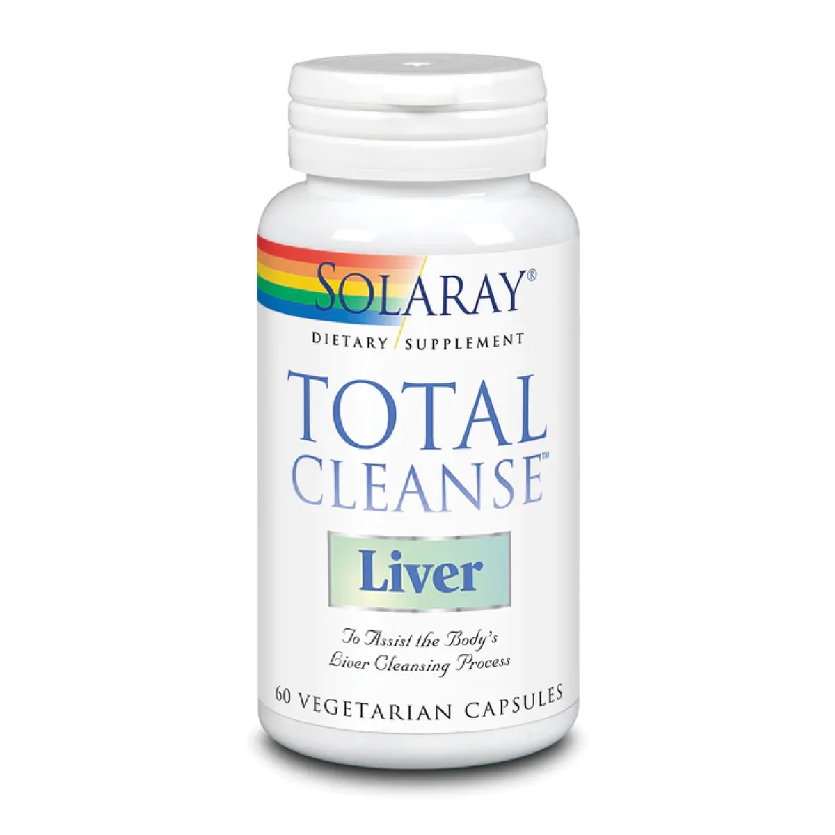 Solaray Cleanse Liver 60 капсул рослинні інгредієнти для детоксикації печінки