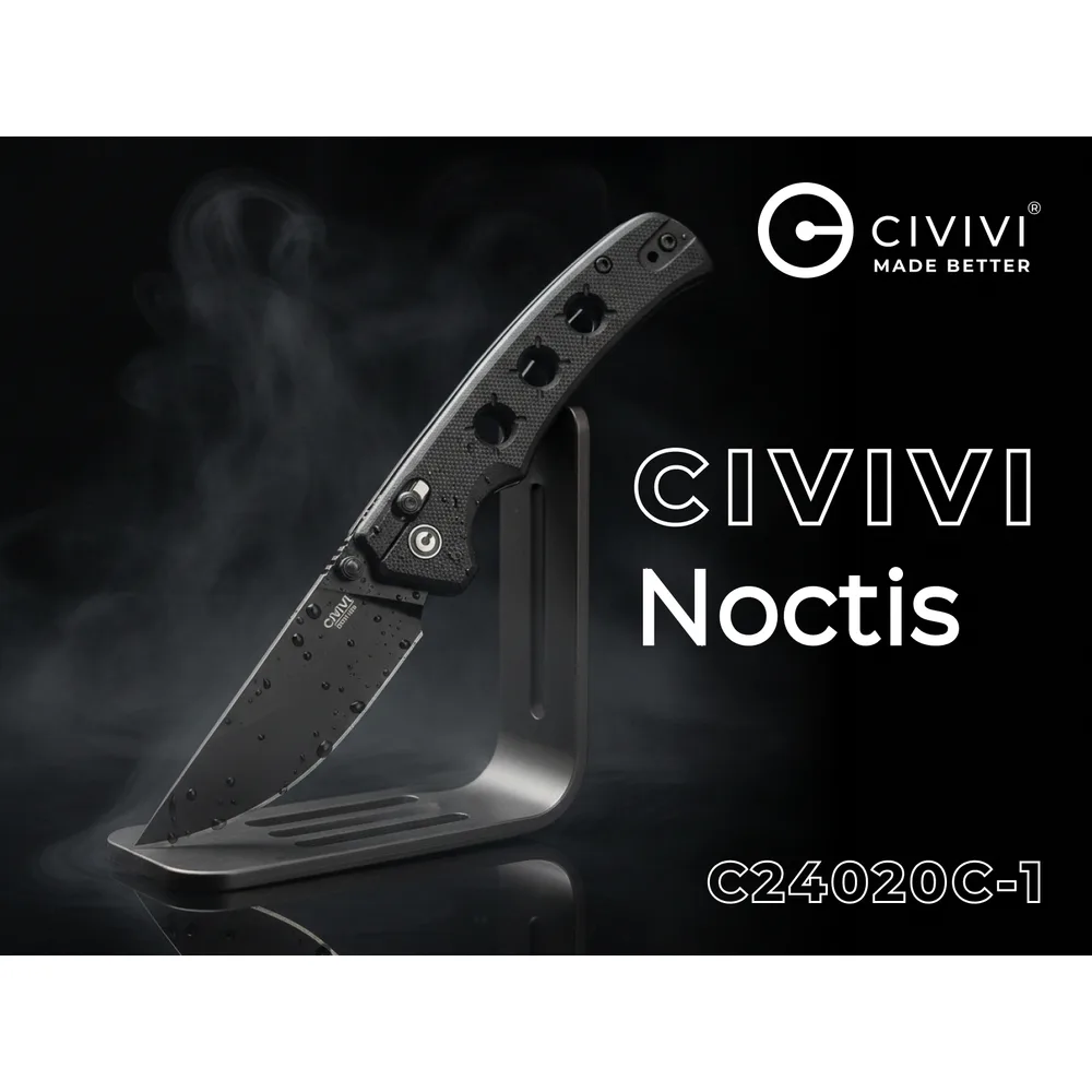Нож Civivi Nitro-V 76 мм черный G10 складной туристический 78 г