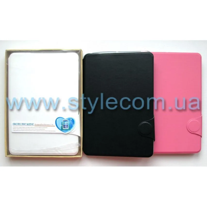 Чохол-книжка Apple шкірозамінник для iPad Mini чорний
