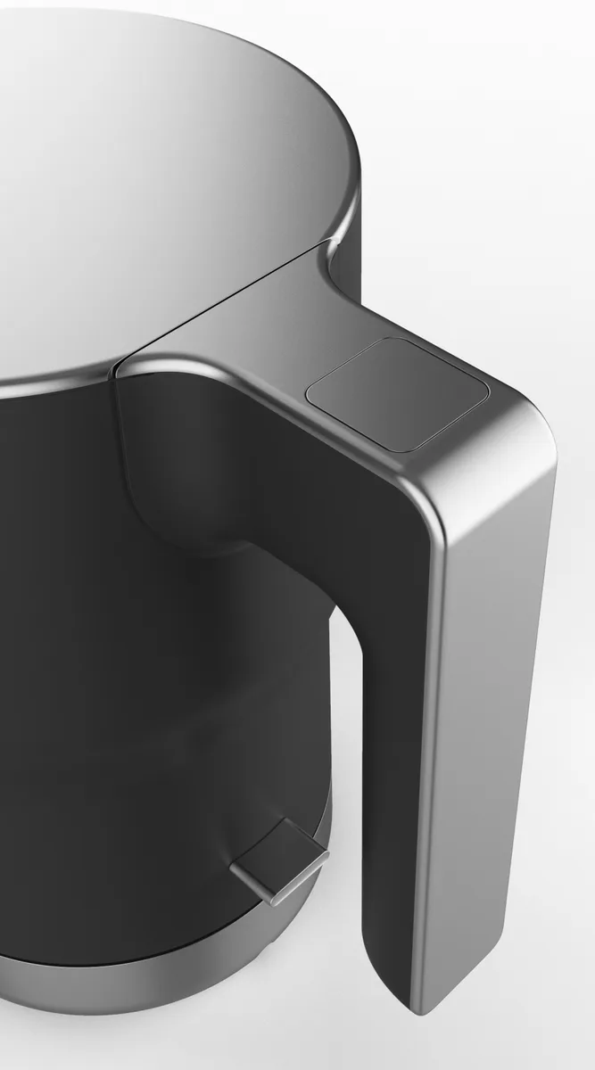 Електрочайник Gorenje пластик метал 1,5 л чорний