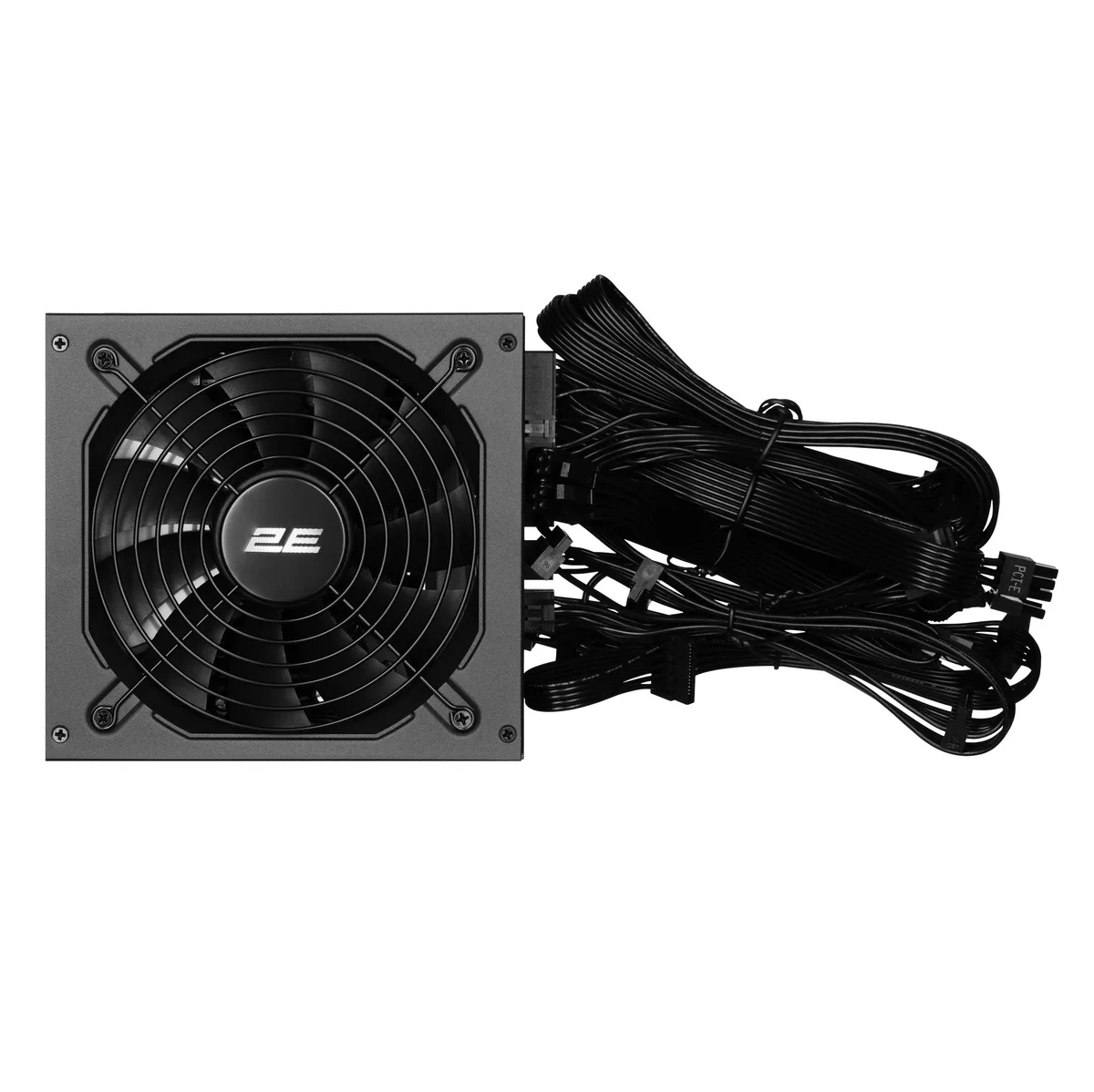 Блок живлення  2E GAMING Extra Power Pro ATX3.1 GEN5.0  (1200W), >90%, 80+ Gold, 140мм, 1xMB 24pin(20+4), 2xCPU 8pin(4+4), 3xMolex, 9xSATA, 6xPCIe 8pin(6+2), 1xPCIe GEN5 16pin, Full Modular