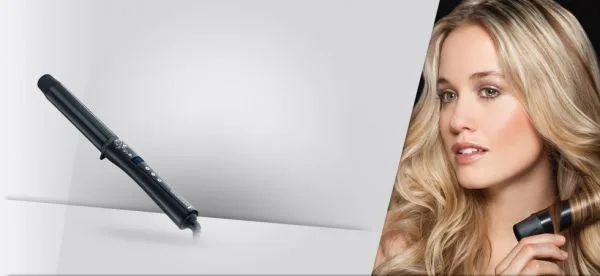Плойка для волосся Remington Curl Pearl Pro, потужність понад 300Вт, діаметр 32мм, температурний діапазон 130-210°C, з дисплеєм, к