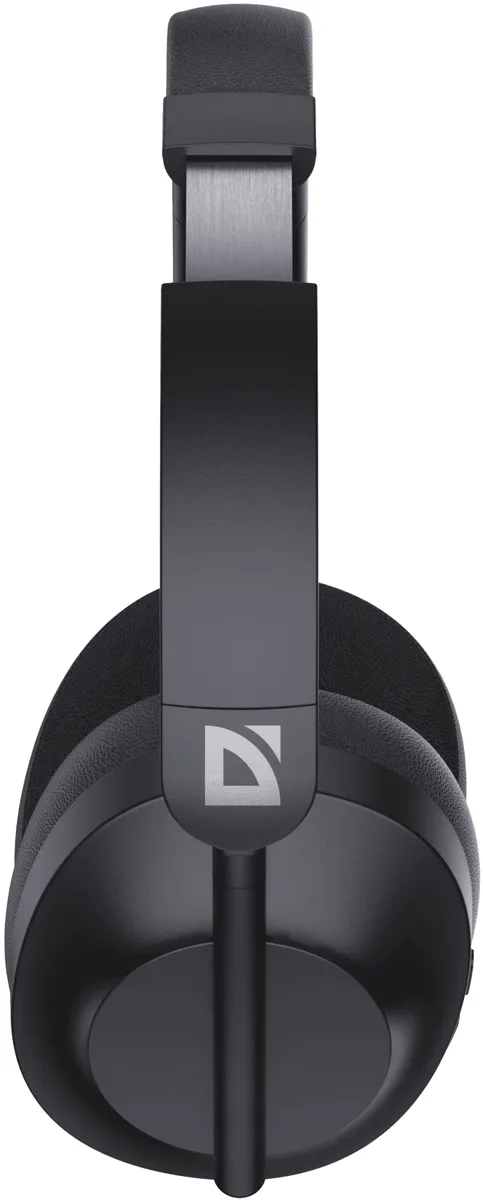 Гарнітура Defender Bluetooth 5.3 повнорозмірна чорна з активним шумопоглинанням