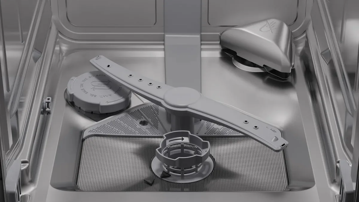 Встраиваемая посудомоечная машина Siemens, 10 комплектов, класс энергоэффективности A+, 45 см, с дисплеем, третьей корзиной и технологией Zeolith, белая