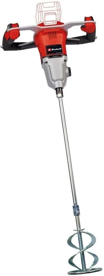 Акумуляторний міксер Einhell Professional 18В 60Нм 2-х швидкісний мішалка для будівельних матеріалів