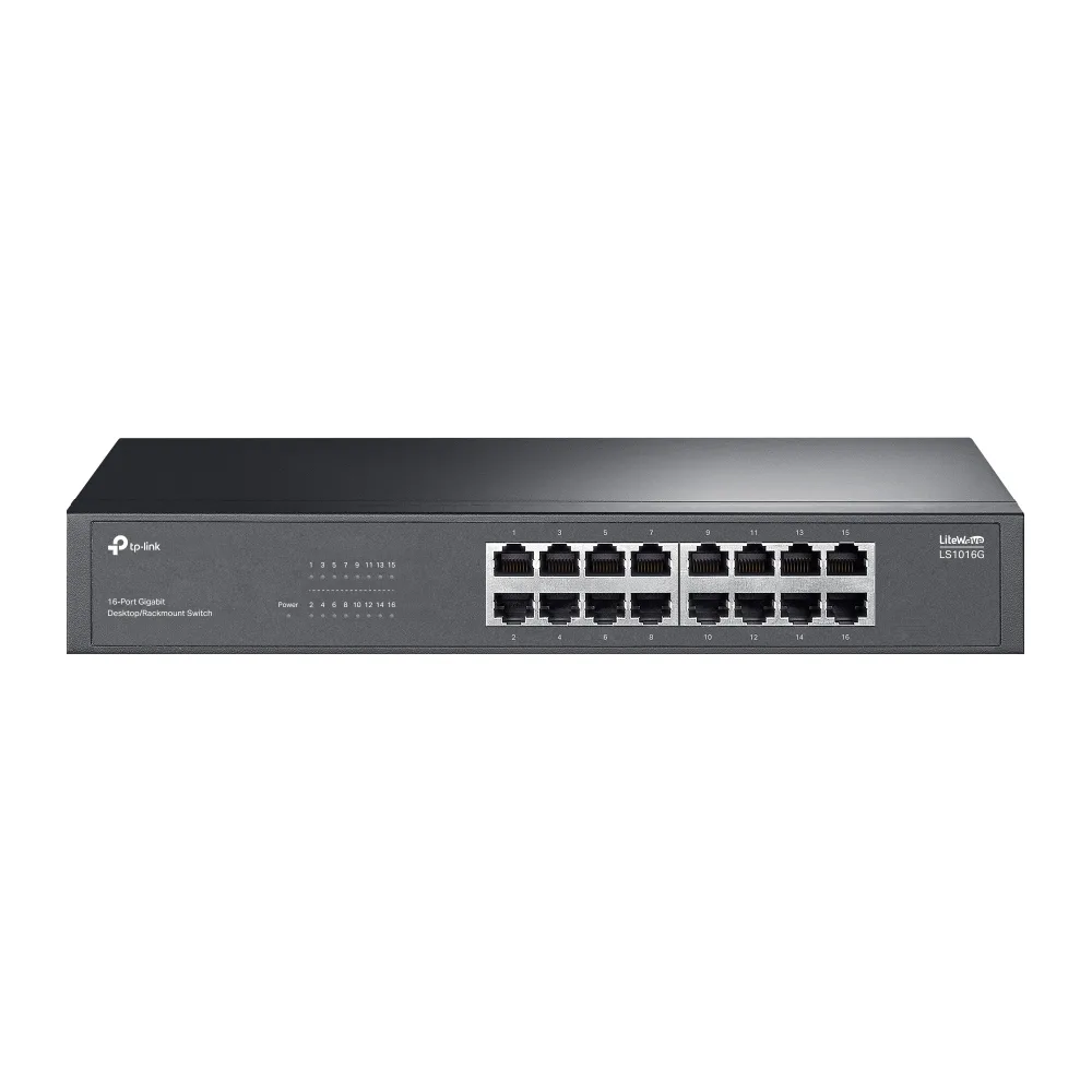 Комутатор TP-LINK LS1016G 16xGE, Некерований