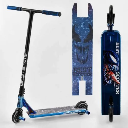 Труковий самокат Best Scooter з HIC-системою та алюмінієвою декою для дітей та підлітків.
