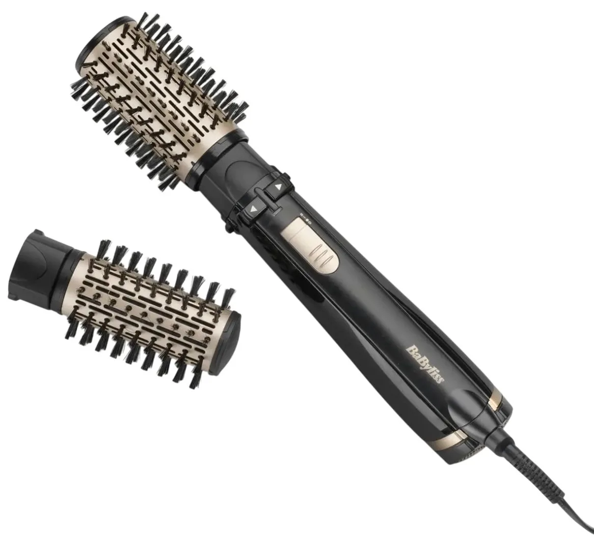 Фен-щітка Babyliss Big Hair Dual 1000 1000 Вт 2 режими 2 насадки чорна