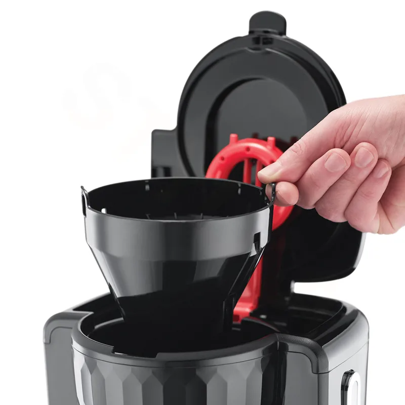 Кавоварка Russell Hobbs крапельна 1,25л чорна мелена