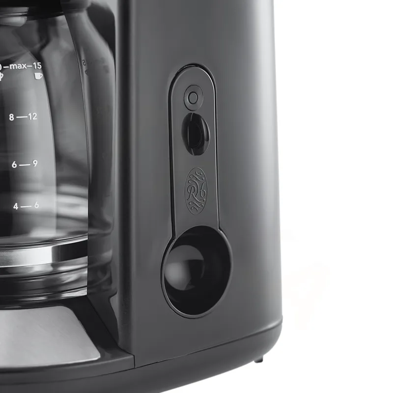 Кавоварка Russell Hobbs крапельна 1,25л чорна мелена